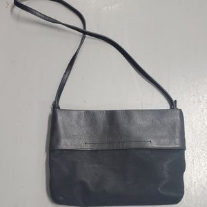 Banana Republic Two-Tone Black Shoulder Bag